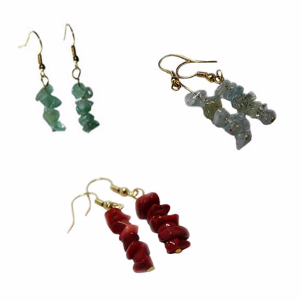Les boucles d'oreilles baroque