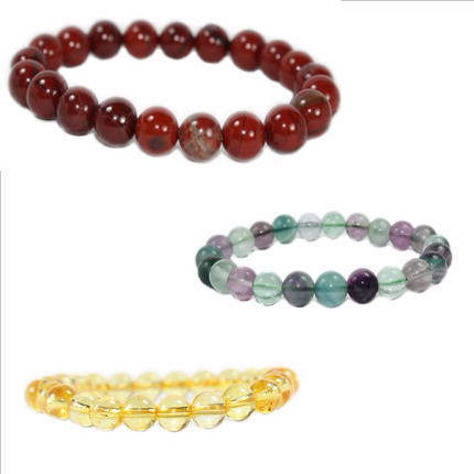 Les bracelets boules 8 mm