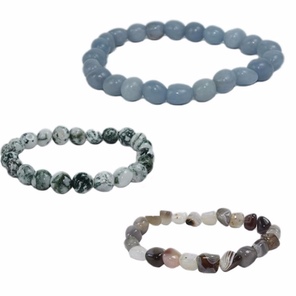 Les bracelets pierres roulées